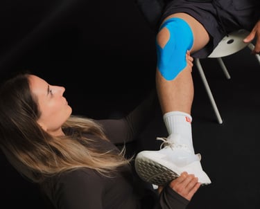 Kinesiologisches Taping bei Physio & Sports Karlsruhe