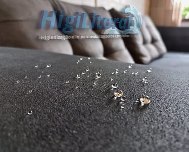 impermeabilização de estofados em Itapoá