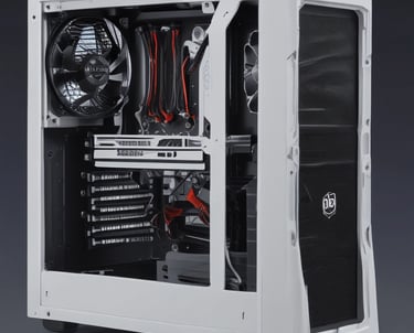 A rebuilt computer now running like a gaming desktop