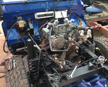 Series 2a Landrover 109" 3.5l V8