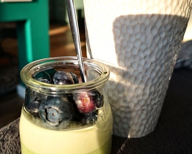 matcha kulinarine, matcha panacota, matcha receptai