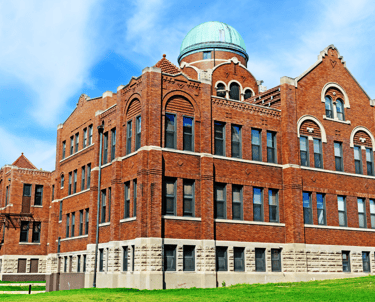 ABD'nin Chicago şehrinde Loyola üniversitesinin Cadahy Bilim binası