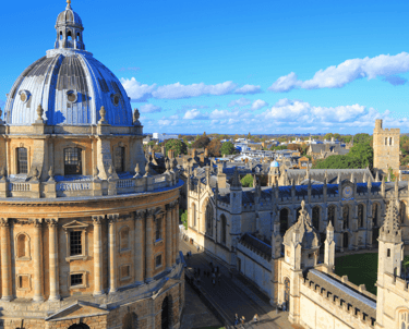 İngiltere'de Oxford üniversitesi