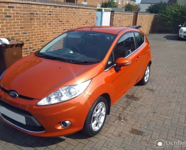 2012 orange Fiesta