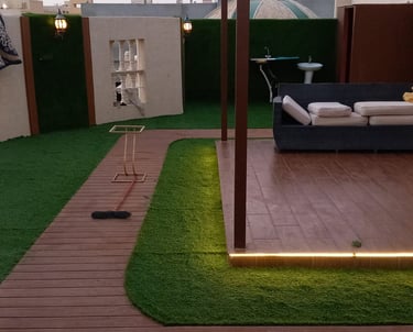 أجود أنواع العشب الصناعي بالرياض