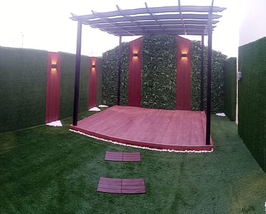 تنسيق حدائق منزلية بالرياض