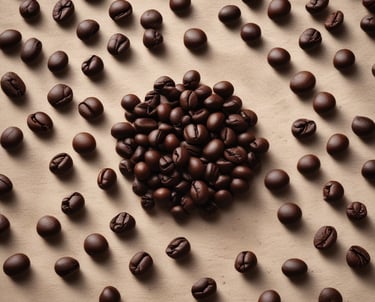 An assortment of coffee brewing equipment on a countertop.