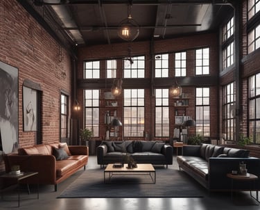 brown wooden framed yellow padded chair