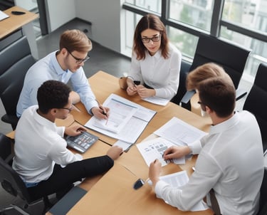 An image depicting healthcare professionals collaborating.