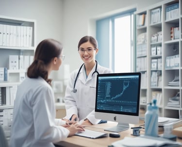 An image showing advanced healthcare technology in use.