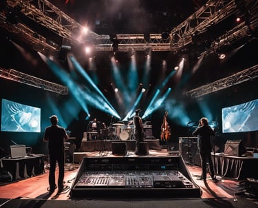 Sound and lighting systems by Teo Events Management and Production for your exclusive events