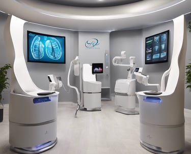 man in blue dress shirt and black pants standing on black microphone