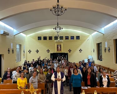 comunidad activa de nuestra parroquia en el el señor de las maravillas