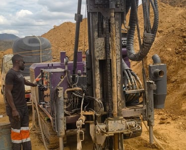 Elegance Mining and Construction Company - Drilling machine