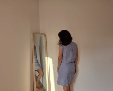 upcycling chemise ensemble jupe débardeur