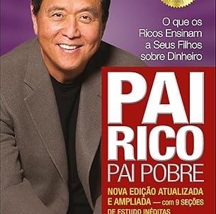 Capa do livro Pai Rico Pai Pobre de Robert Kiyosaki