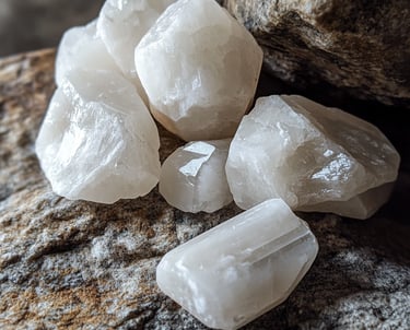 Quartz neige brute