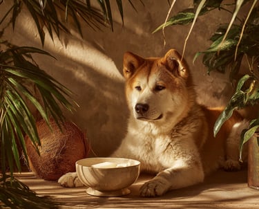 Akita et acide stearique