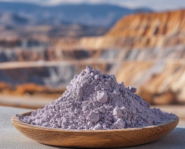 Argile lilas pour chiens