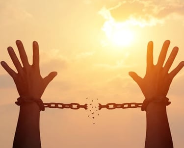 La libération des chaines qui nous entravent grace à la thérapie 