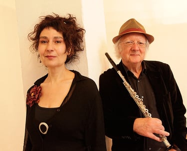 Franca Cuomo et Michel Edelin - crédit photo Sylvain Solaro