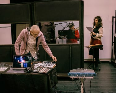 Olivier Sens, Franca Cuomo, Michel Edelin - crédit photo Sylvain Solaro