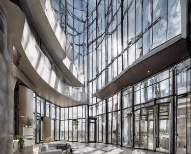 black and white round signage