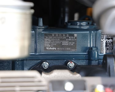 kubota engines are great for mini excavators