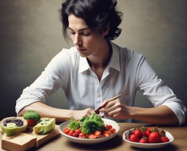 white and black abstract painting