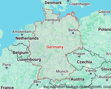 Map of Germany