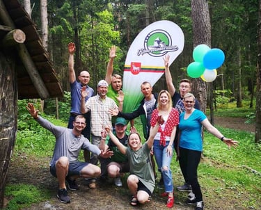 kauno petankės klubo team building renginys