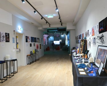Fig 2.  GöttwAIg project pop-up presentation, Long Night of Research, St. Pölten, April 2026