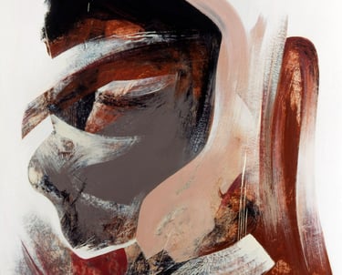 Oil painting on paper ©Bruno Réquillart