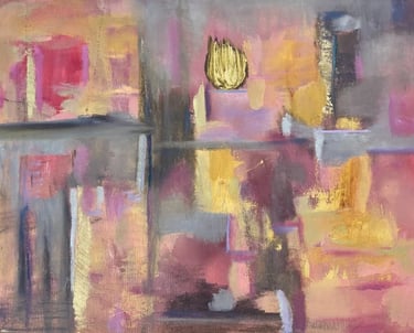 Jardines Alcazar, Oil on canvas ©Geralyn Mulqueen