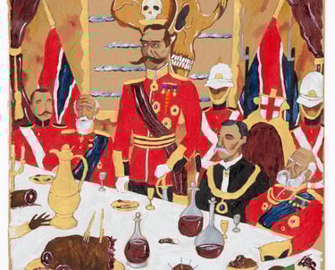 ‘Kitchener’s Victory Banquet – Mansion House, Nov. 4. 1898’ ©Andrew Gilbert