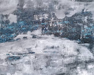 Islande, 2024 Oil on canvas ©Trybel Art Studio
