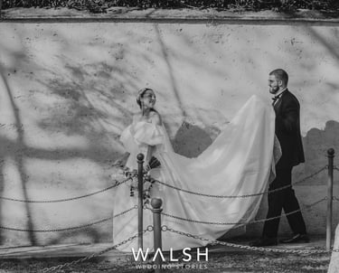 Antigua Guatemala Wedding Photographer-bride and groom walking
