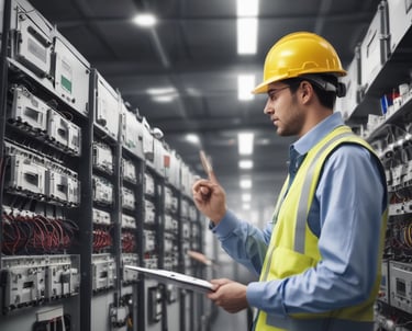 a man riding a skateboard down the side of a ramp