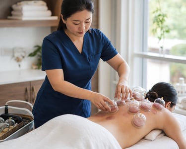 What is the difference between acupuncture and massage therapy?  Acupuncture uses specific points an