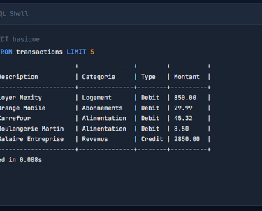 Run SQL queries on your Excel files