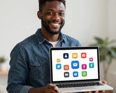 black blue and yellow textile