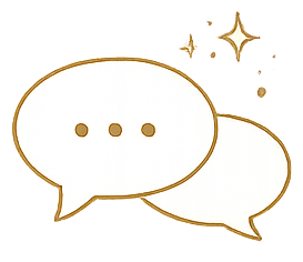 Illustration qui représente une bulle de discution