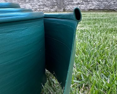 Separador de grama borda vazada