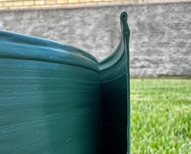 Separador de grama meia borda 