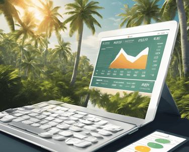 Dashboard de revision de metricas de cultivo de palma de aceite
