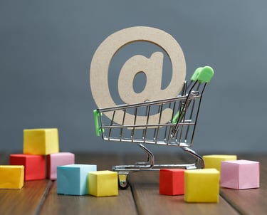 a shopping carton