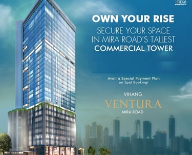 CONTACT VIHANG VENTURA MIRA ROAD EAST, COMMERCIAL PROJECT IN MIRA ROAD EAST, VIHANG COMMERCIAL, INVESTMENT IN MIRA ROAD EAST