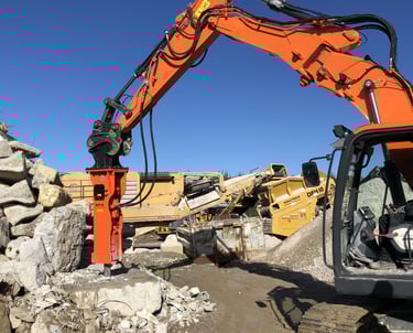 NPK GH-18 ROCK BREAKER