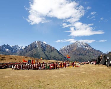 During-The-Fourth-Edition-Of-Royal-Highland-Festival-At-Laya-Bhutan