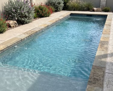Clear pool after plumbing and valve repair in Round Rock TX